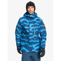 Quiksilver Mission Printed Snow Jacket Mens