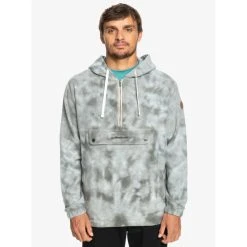 Quiksliver Neo Blue Pop Over Jacket Mens -lightweight raincoat shop 8106859 310 3